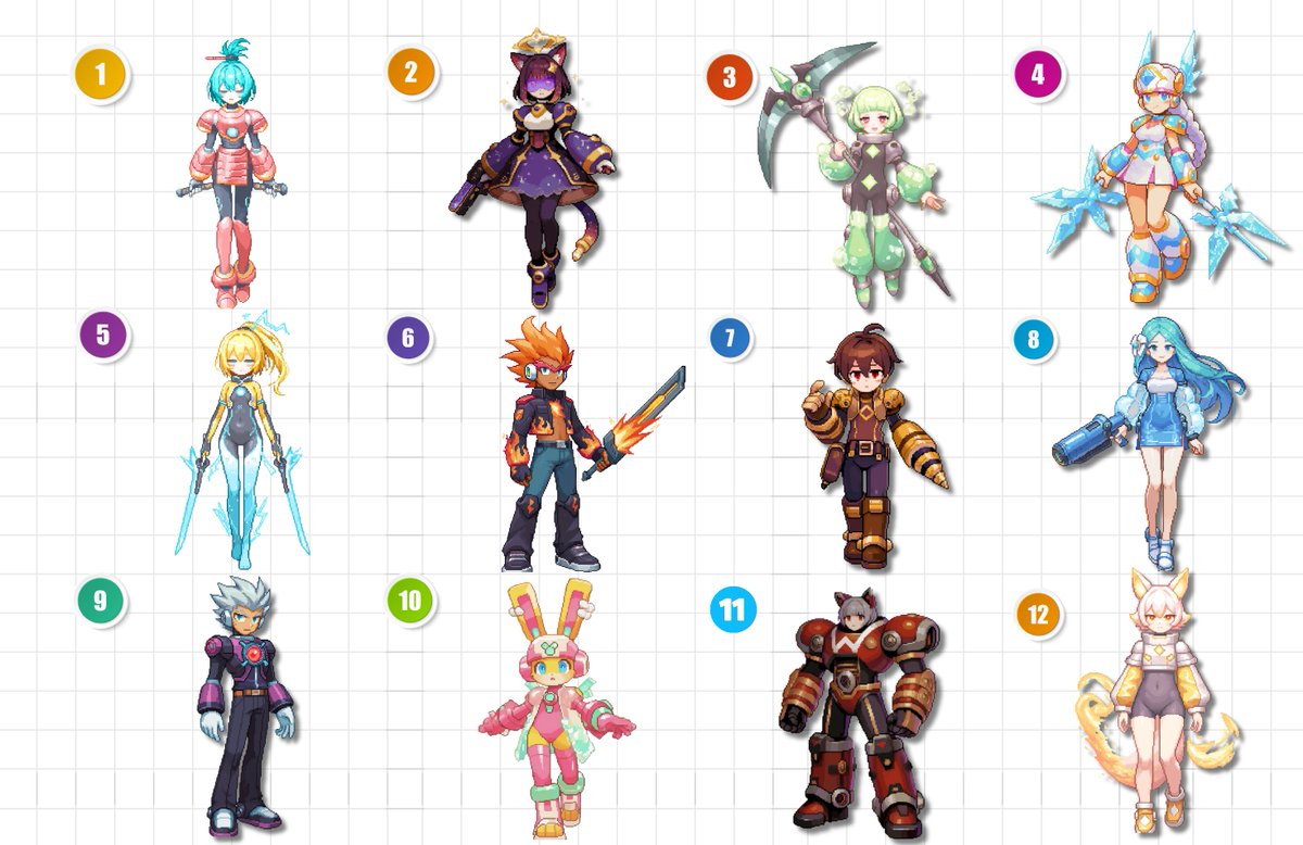 orangimee's tweet image. [OPEN] Megaman Inspired Batch

💸 $6 each

DM or Comment to claim!

#adoptables #digitalart #characterdesign #oc #ocforsale 
#megaman #robot #mecha #animeart #gamingart #illustration