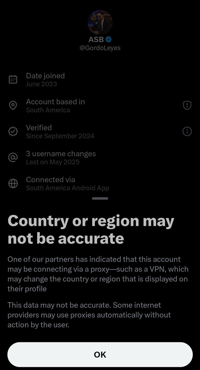 El tipazo este usa VPN para que no salte que es de Paraguay jijo