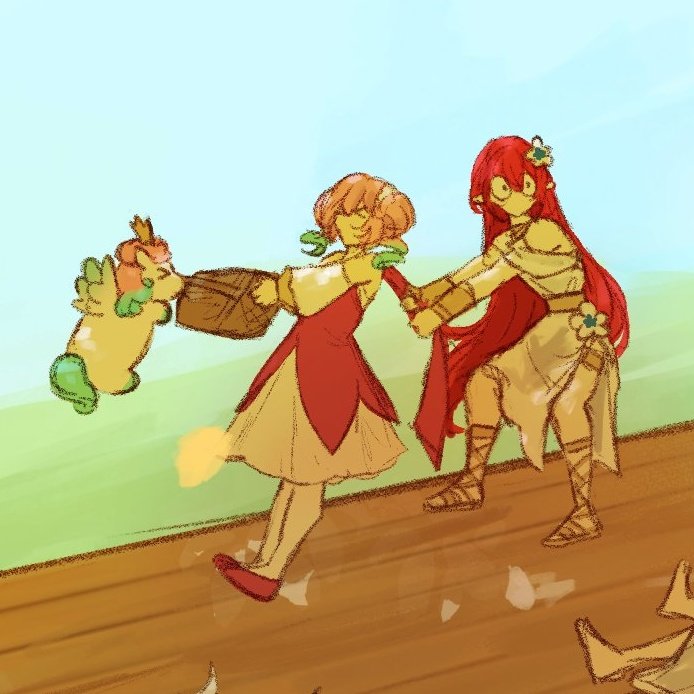 _DailyTribbie's tweet image. Why is little Ica winning. #Tribios #LittleIca #Hyacine