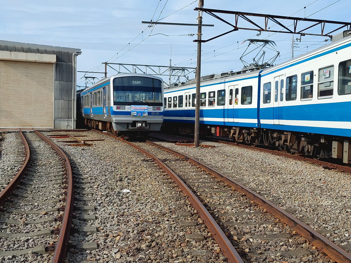 kadukigloveboot's tweet image. 来てみました

#いずっぱこ
#伊豆箱根鉄道
#いずはこねふれあいフェスタ