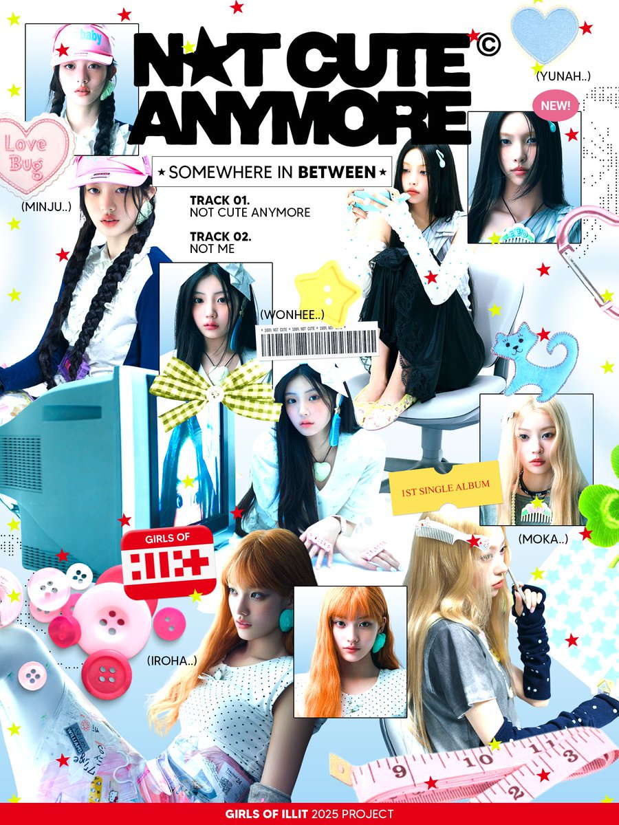 GirlsOfILLIT's tweet image. ⠀ ᠌
❤︎ Little Mimi coos, “You’re wholly adorable!” but the sparkle carries a twist this time. Their charm blooms into a grit grace 𝗡★𝗧 𝗖𝗨𝗧𝗘 𝗔𝗡𝗬𝗠𝗢𝗥𝗘: 𝗦𝗼𝗺𝗲𝘄𝗵𝗲𝗿𝗲 𝗶𝗻 𝗕𝗲𝘁𝘄𝗲𝗲𝗻 is a tapestry of light and the jaded art of decorous psyche.. 🪆🗯️
᠌ ᠌⠀