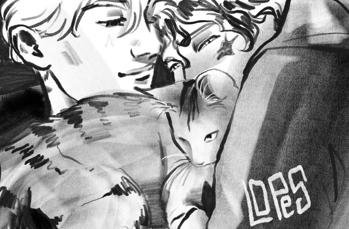 RafaLopesart's tweet image. Trying out the new brushes on Procreate~
#andreil