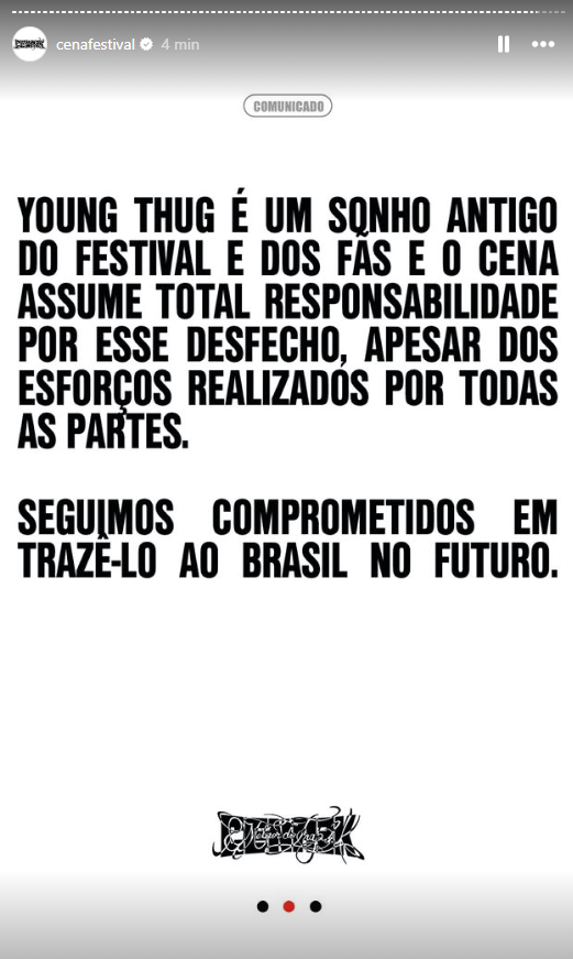 bstdayevrs's tweet photo. ACABARAM DE CANCELAR O YOUNG THUG NO CENA KLR KKKKKKKKKKKKK https://t.co/vodsoXJKke