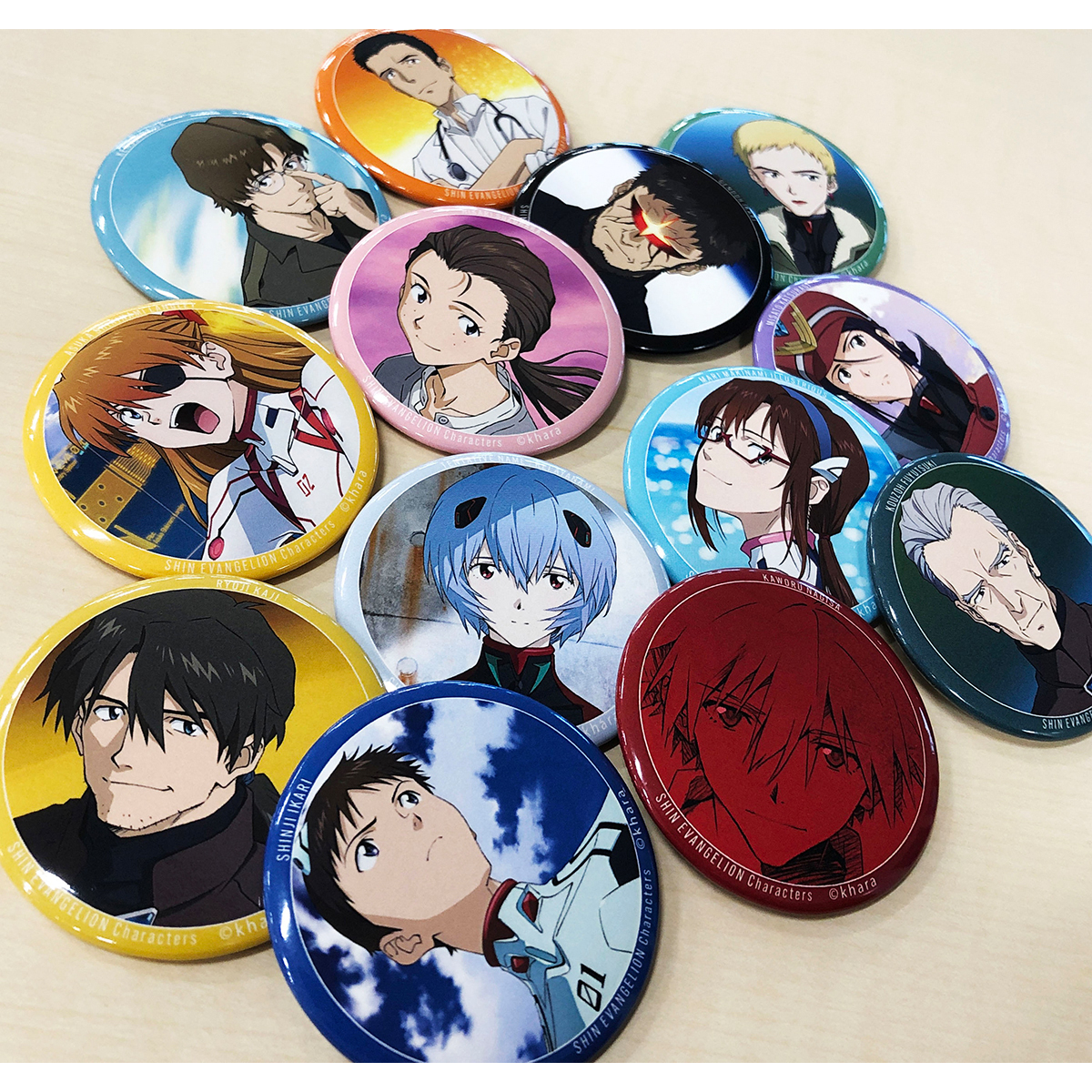 オンライン】《ピックアップ》 缶バッジをご紹介！ EVANGELION STORE