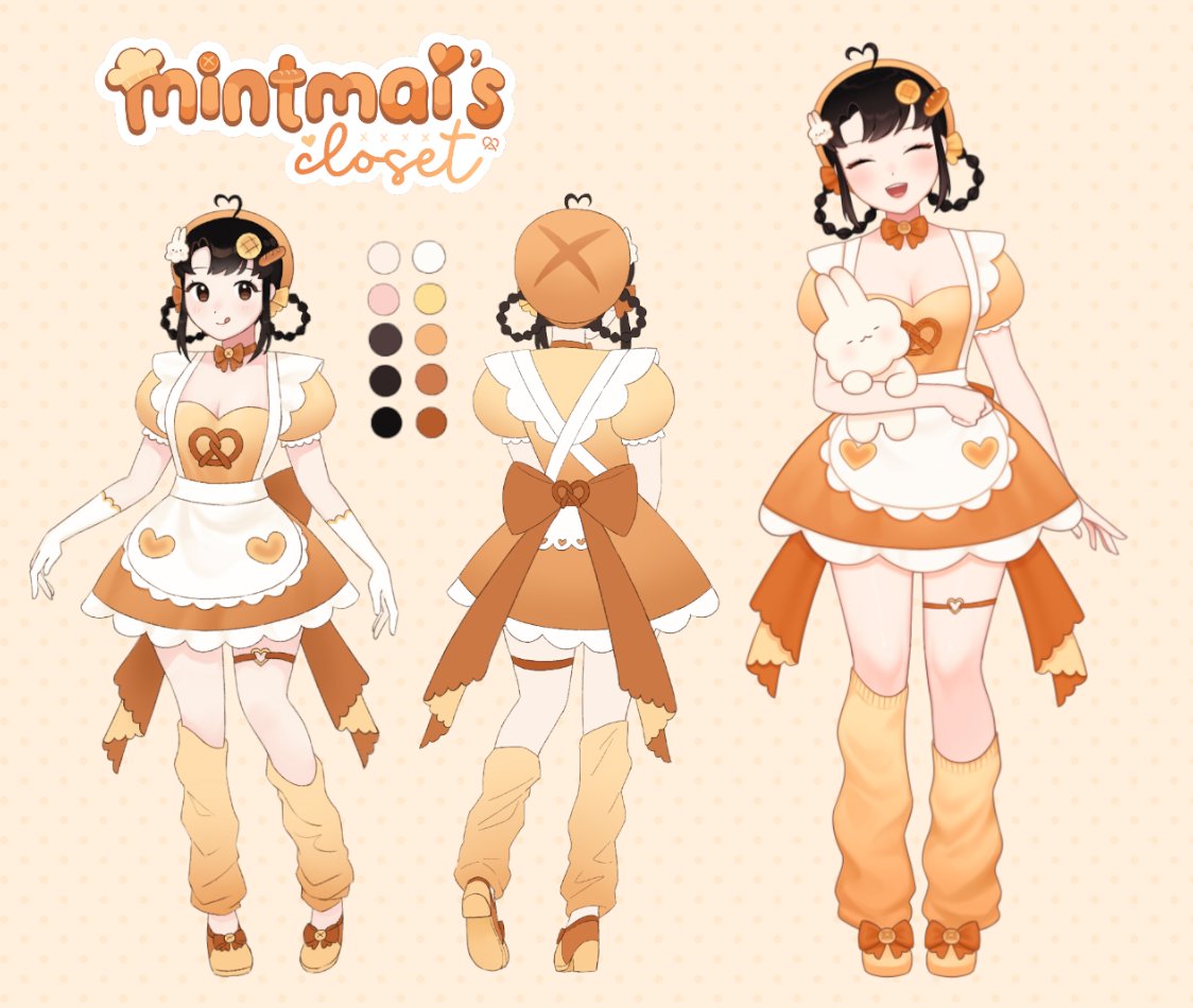 mintmaiVT's tweet image. OTSUMINTMAI 🧡

Thank you for joining me for the first episode of Mintmai&apos;s Closet, and letting me yap so much about myself and design~ 🧵🪡