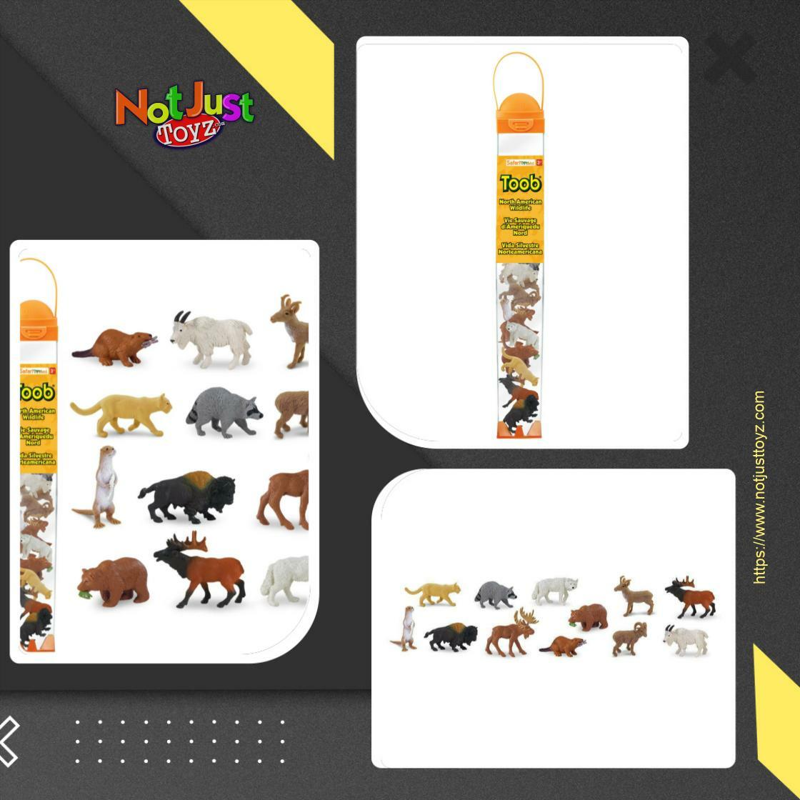 notjusttoyz's tweet image. Discover the wild with our North American Wildlife TOOB® set for just $14.99! Perfect for playtime adventures and education. Bring home the beauty of nature today! #WildlifeFigures #KidsEducation

Shop Now notjusttoyz.com/north-american…