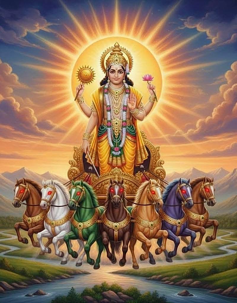 Bhupendra293's tweet image. ||ॐ ह्रीं ह्रीं सूर्याय नमः🌞ॐ सूर्यदेवाय नमो नमः||
सूर्य देव🌞 की कृपा  सभी भक्तों पर सदैव बनी रहे।                           
HappySunday 🌅🪈 शुभ प्रभातम 🙏