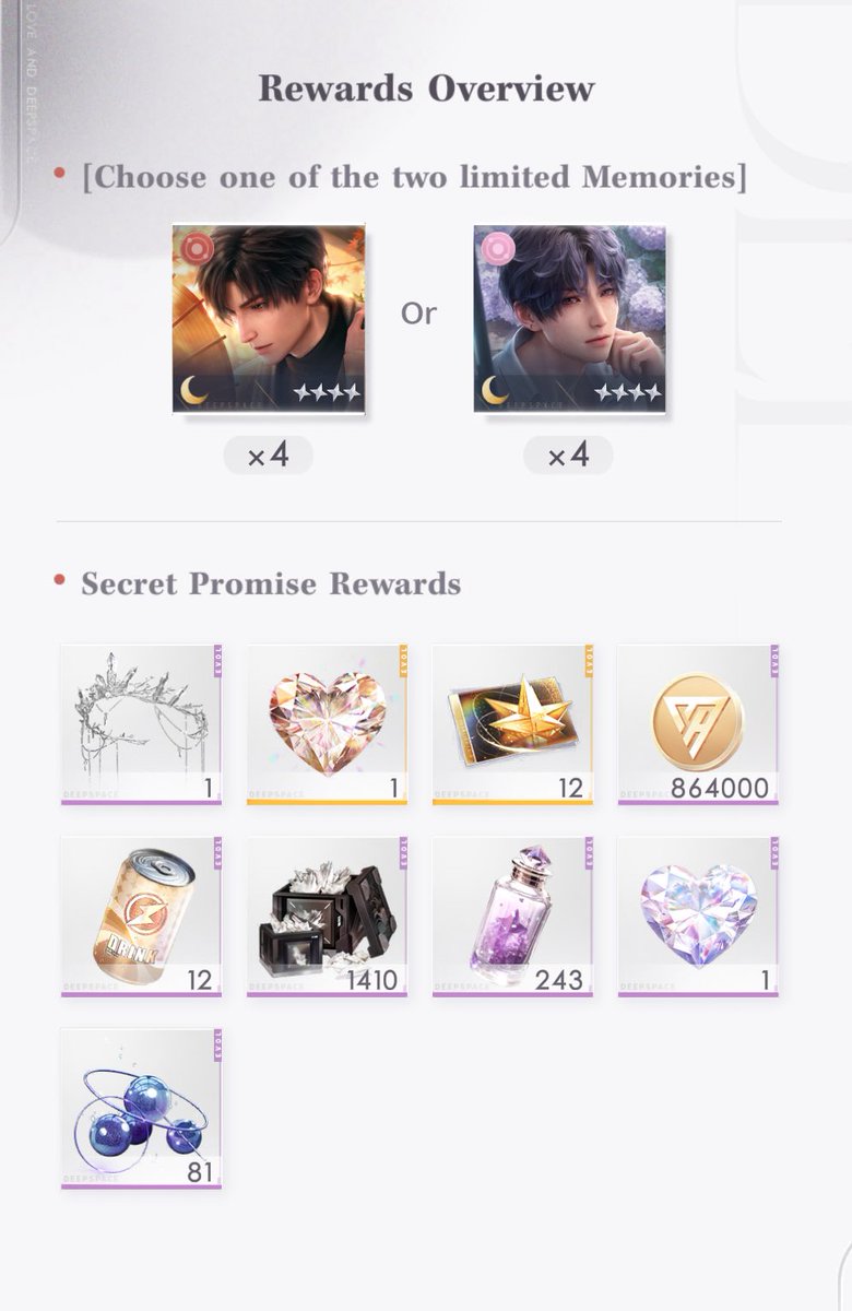 lilpipsqueal's tweet image. ✨Secret Promise GA✨

1x Secret Promise for 1 Winner

Rules:
-Follow + ❤️ + RT
-ASIA, AMERICA, EUROPE servers can join
-❌ GA hunter
-❌ LI hater
-Drawn on 26th November 2025

Things to note:
-This GA is for those that doesn&apos;t have any secret promise yet. If you already have it,…