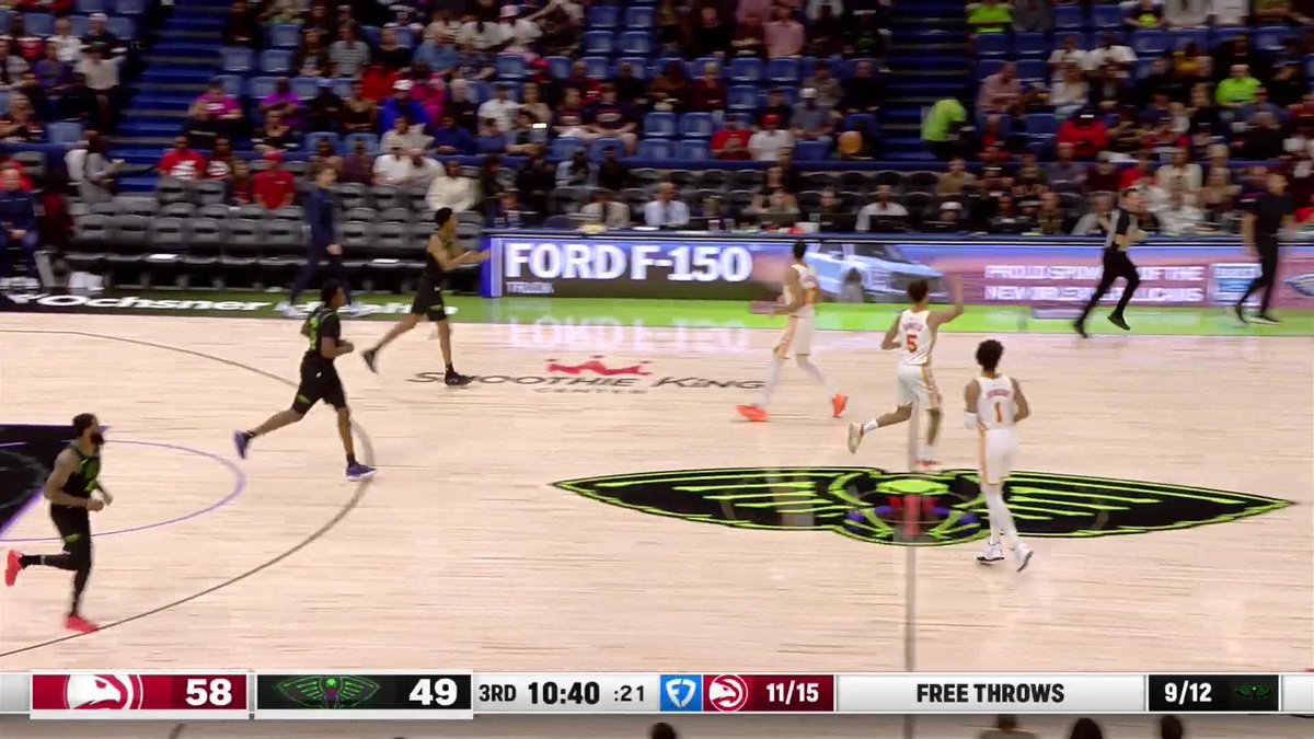 Dys right to the rack with the left

He's up to a dozen on the night 