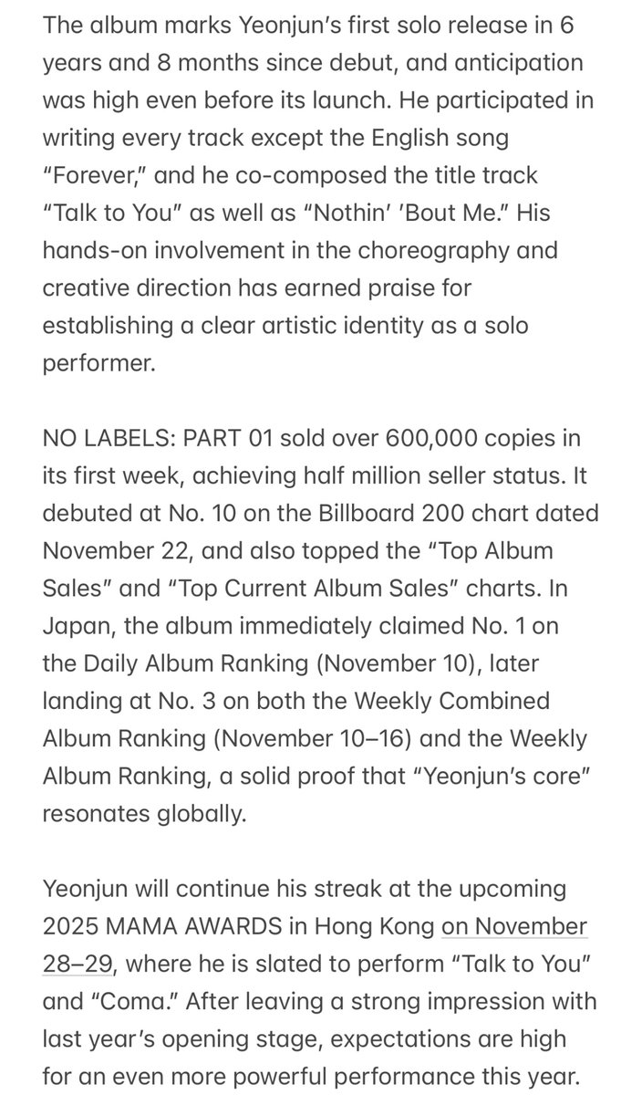 yeonjun records tweet media