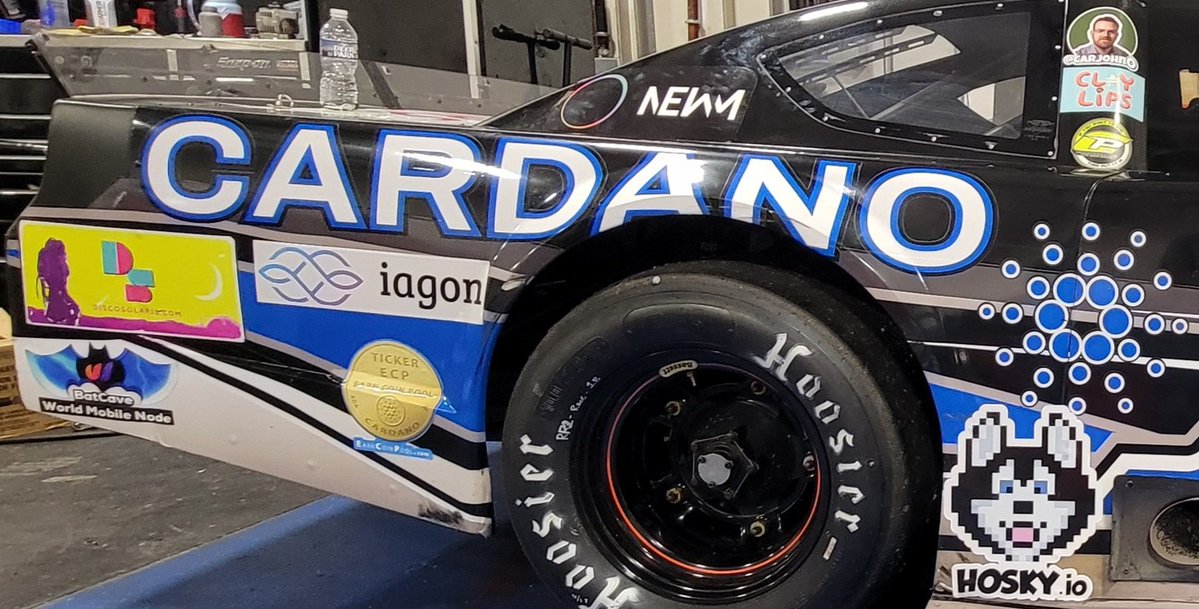 bone_pool's tweet image. Yes the @MidnightNtwrk Truck is taking 3 or more weeks off..
So we decided to pull out the Cardano Nascar Late Model Wednesday night @ 930 pm EST on YouTube.
In paying homage to the ol&apos; girl&apos;s livery, she&apos;s getting a new midnight wrap to celebrate the great work done by everyone…