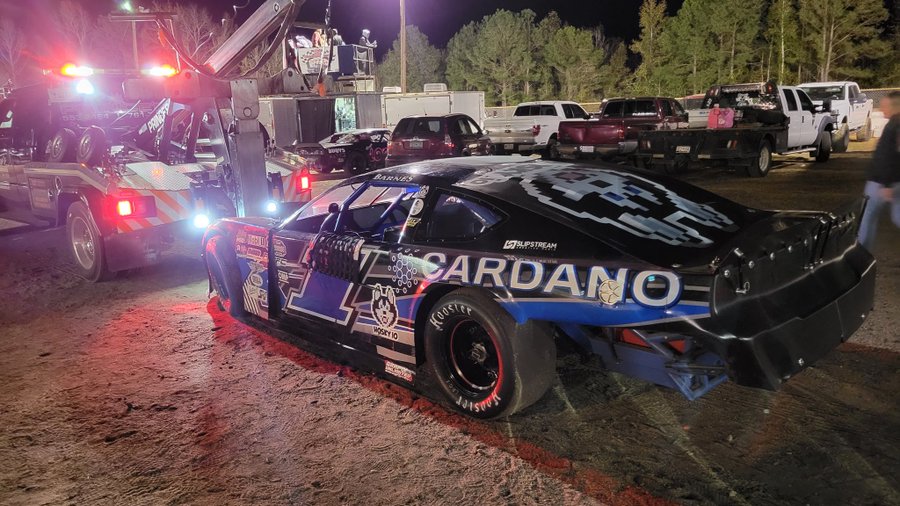 bone_pool's tweet image. Yes the @MidnightNtwrk Truck is taking 3 or more weeks off..
So we decided to pull out the Cardano Nascar Late Model Wednesday night @ 930 pm EST on YouTube.
In paying homage to the ol&apos; girl&apos;s livery, she&apos;s getting a new midnight wrap to celebrate the great work done by everyone…