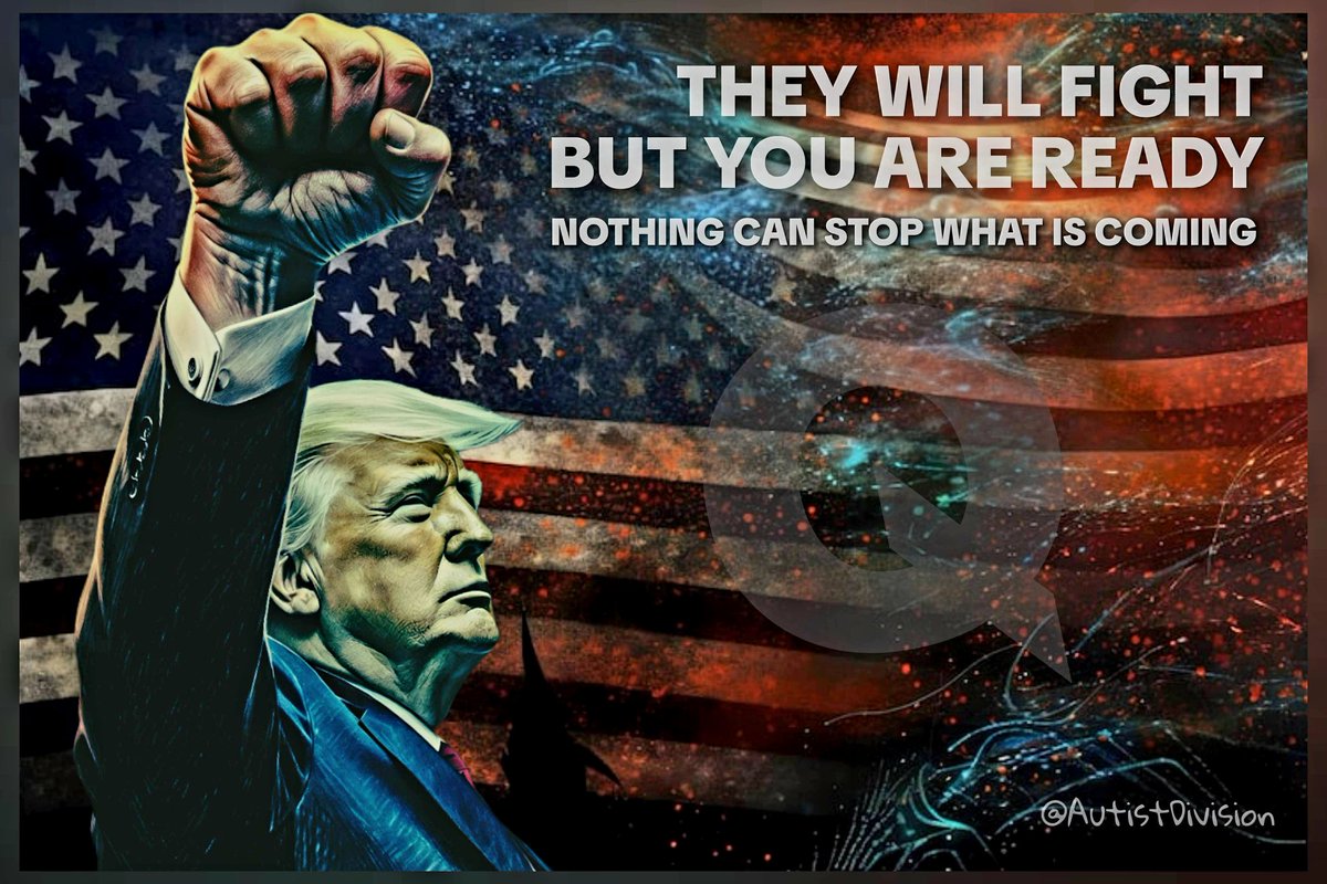 AutistDivision's tweet image. Nothing can stop us now.

@SpiritualSF_17 
@jgt58maga 
@irishpatriot91 
@truestormyjoe 
@AwakenedOutlaw 
@NewsTreason 
@KAGdrogo 
@RuBQ_11 
@RealFletch17 
@qaggnews 
@MarijkeANON 
@LizCrokin 
@RamboAndFrens 
@MJTruthUltra 
@DcLidstone 
@NewsBlast17 
@NachoQuixotic 

🐸🫡