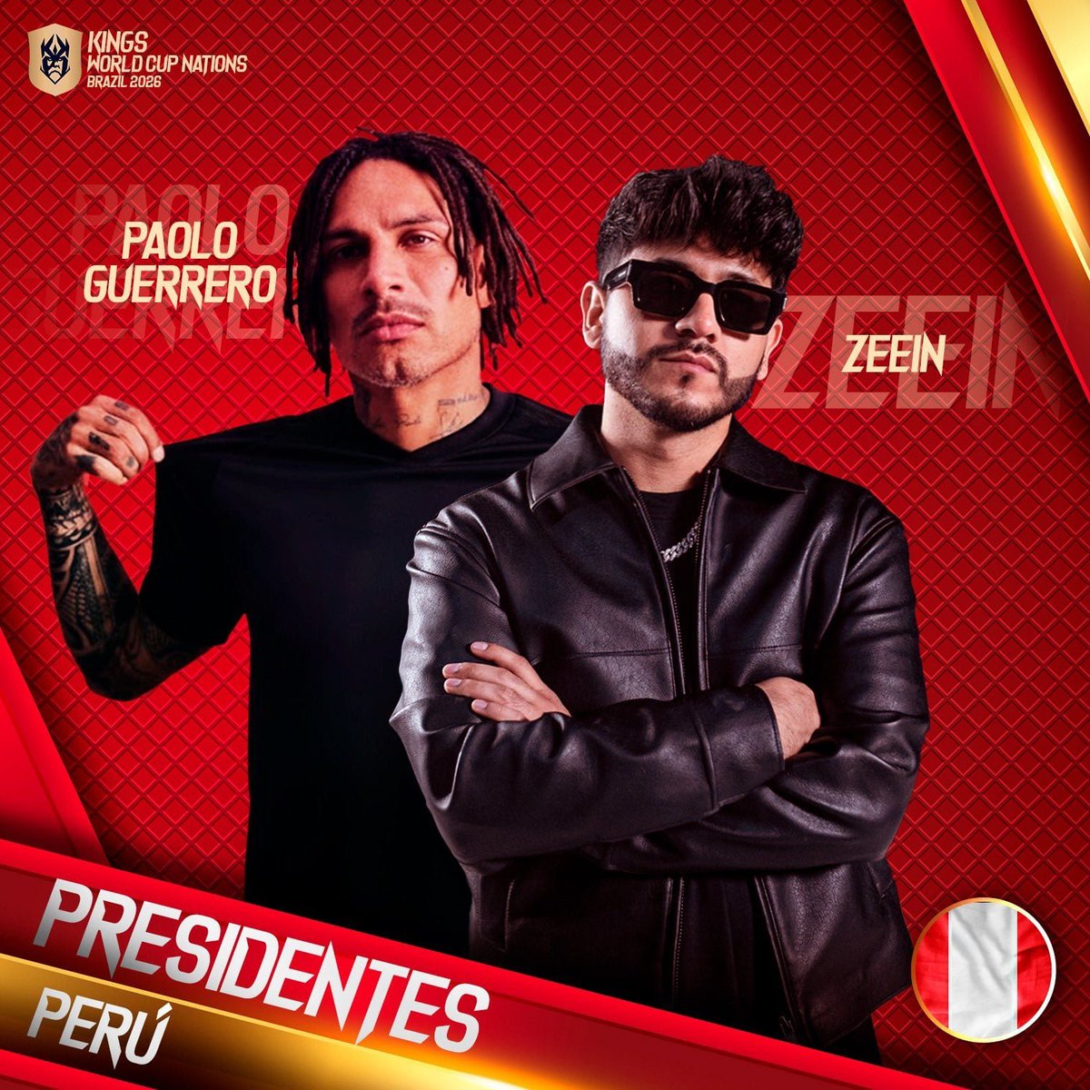 🇵🇪 ¡UN GUERRERO AL MANDO! 🔥

Paolo Guerrero será co-presidente de Perú junto a <a href="/ElZeeeein/">Zein</a>  en la Kings World Cup Nations 🏆🇧🇷

¿Qué opinas del Depredador en este nuevo cargo? ⚽👇