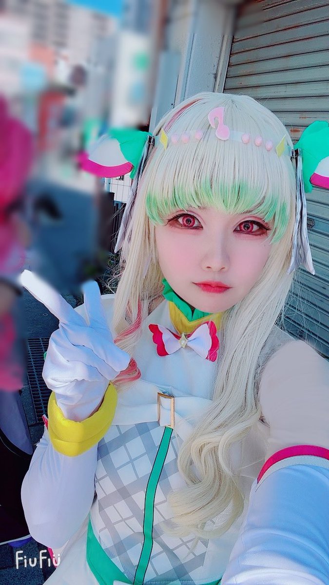 コスプレ キミプリ🎀キュアズキューン 自撮り供養〜👏