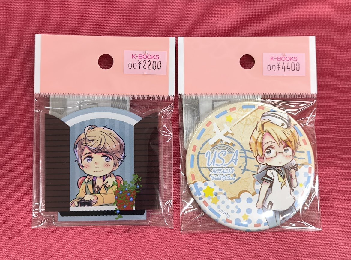 入荷情報】 『#ヘタリア』 ・窓からひょっこり アクリルマグネット