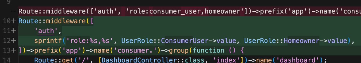 提醒自己（也可能提醒別人）。

如果你有一個帶有常數的 PHP 枚舉，請記住在所有地方都使用這些常數，而不是硬編碼字串。

這正是枚舉類型的主要用途之一。

 *在我的AI指南中加入一條規則*