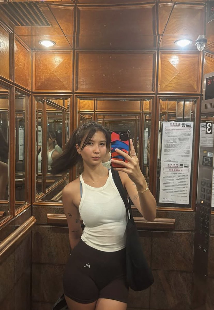 post workout sweat on