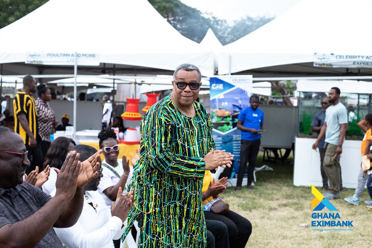 geximgh's tweet photo. AgriFair 2025 is ongoing and the energy is great! GEXIM is here with our amazing SMEs proudly showcasing Made-in-Ghana products. Vendors are excited, visitors are engaged and the “grow local, buy local” spirit is strong. 🌱
#AgriFair2025 #GEXIM #SupportLocal #SMEs https://t.co/NJ3opawPp0