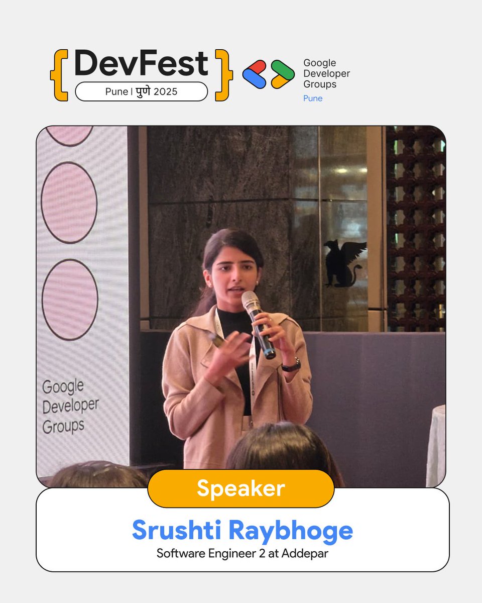 Google Developer Group Pune tweet media