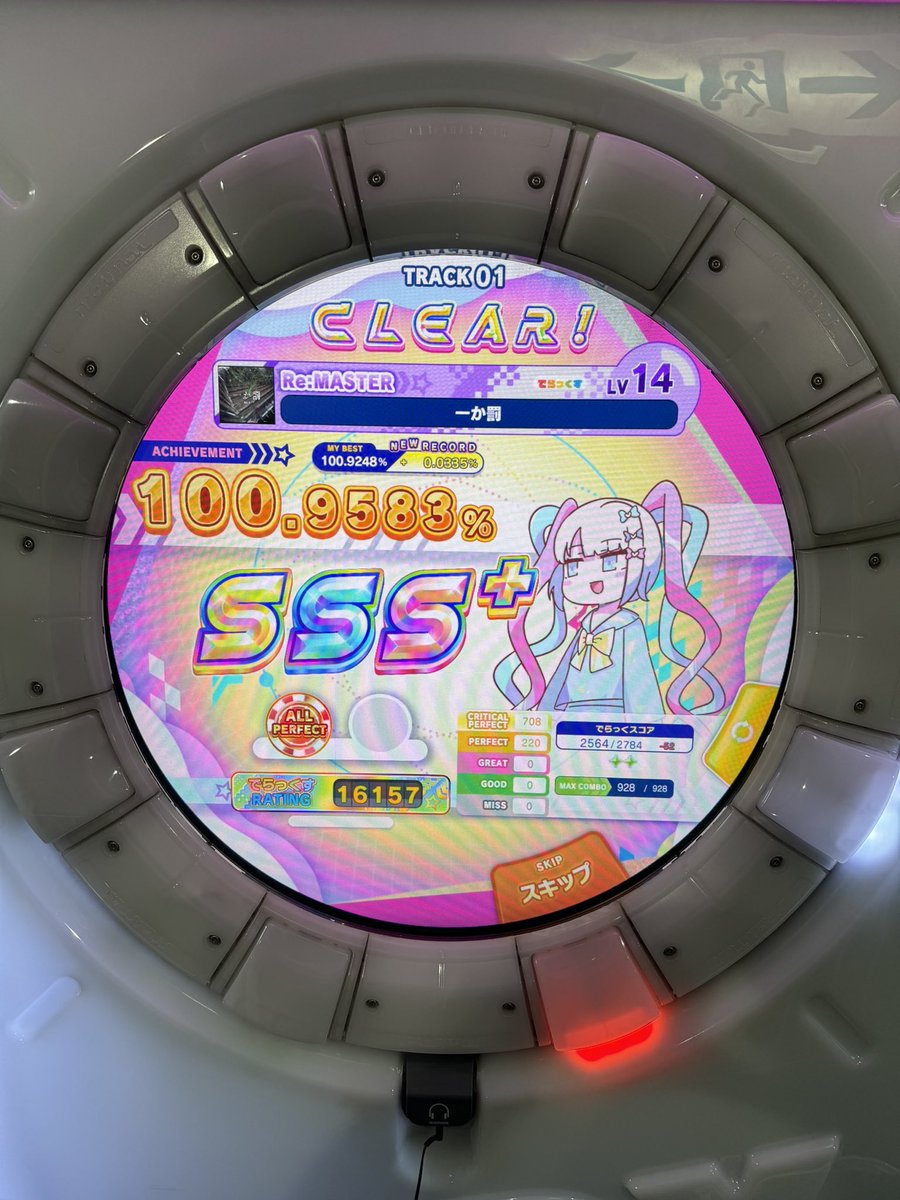 喜び溢れてる
14 ４番目