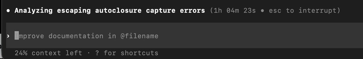 asikunaa's tweet image. i told codex to clean up my unit tests and it&apos;s been running for over an hour bruh
