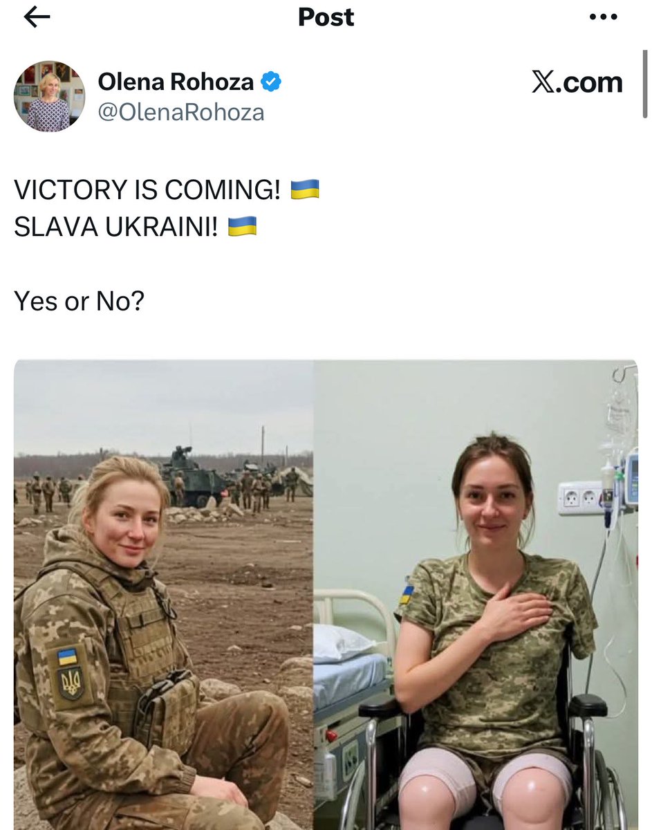 Anyone who supports this account is supporting a scammer. 

A man who now lives in #Canada, who made wild claims only to find out he was actually injured in a car accident outside of Ukraine and not the war. 

A man who boasted about your donations buying them a house and a car