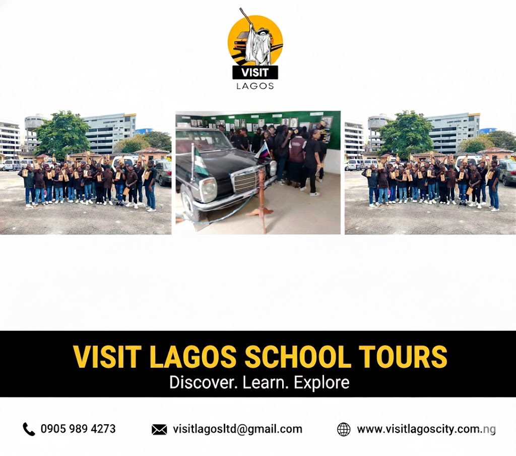 visitcitylagos's tweet image. Give your students real-world learning experiences across history, culture, science, nature &amp;amp; media.

Safe transport • Coordinators • Refreshments • Structured educational fun!

📞 0905 989 4266
📱 WhatsApp: 0905 989 4273
 #SchoolTours #EducationalTrips  #StudentExperience