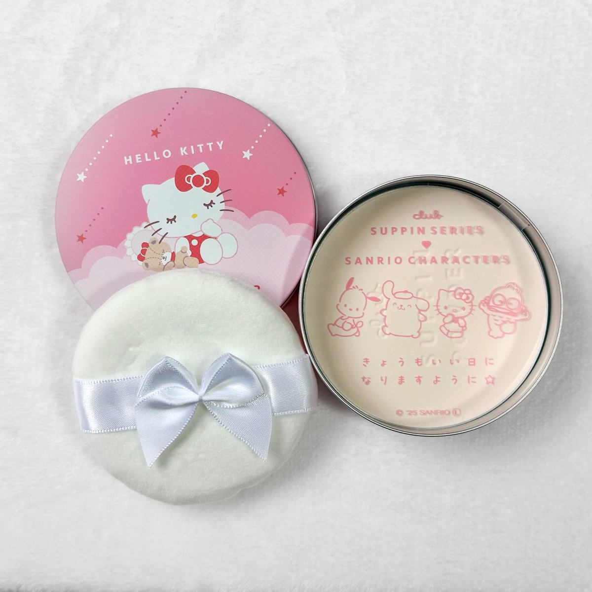 サンリオ × すっぴんパウダー 中身までかわいいのずるい🎀 #PR