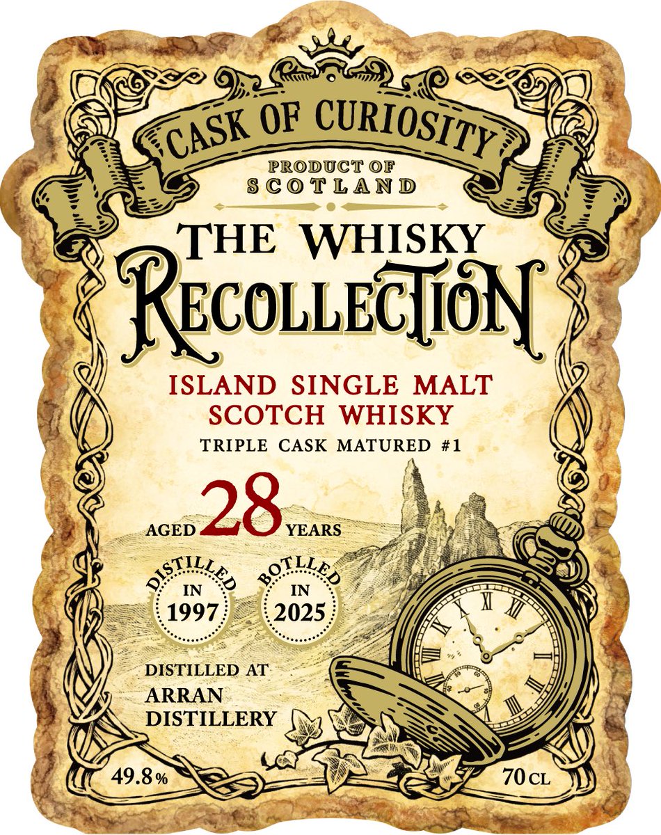 The Whisky Recollection アラン28年 The Whisky Recollection アラン