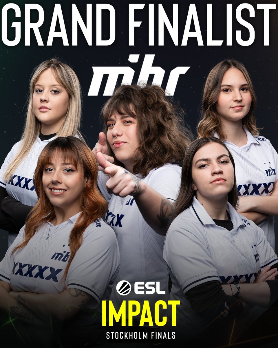Our first #ESLImpact Stockholm Finals Grand Finalist!

🇧🇷 <a href="/MIBR/">MADE IN BRAZIL.</a> 🎉
