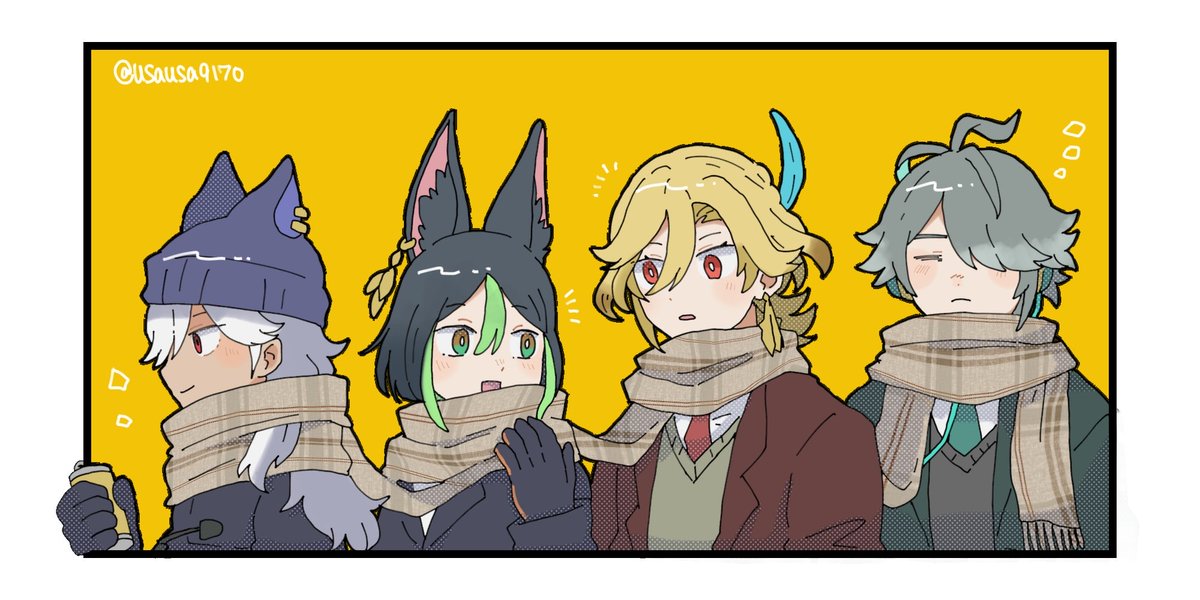 スメール男子と冬
⚠️学パロ注意