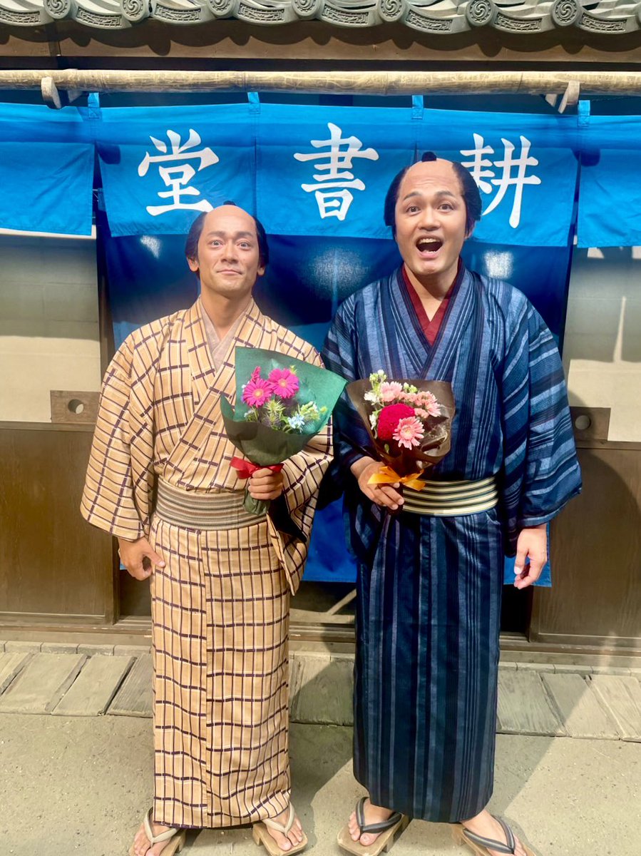 junakujp's tweet photo. 今夜、出演ラスト！熊吉、八五郎…まさかの🫢 #大河ドラマ #べらぼう #純悪 https://t.co/YBZlwD2Dy1