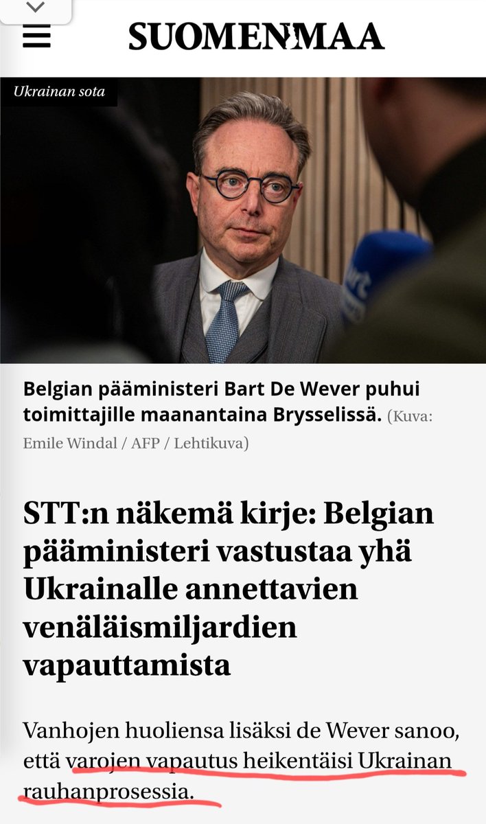 ALuukkainen's tweet image. Miksi ihmeessä ne venäjän rahat annettiin putinin ostaman poliitikon käsiin? Kuinka ihmeessä niitä rahoja ei voi siirtää muualle? 

Eurooppa on todellakin saamaton vätys, joka ansaitsee tulevan tuhonsa.