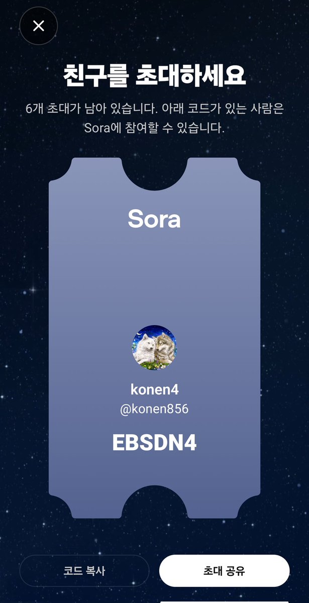wolf_konen's tweet image. Sora Code
