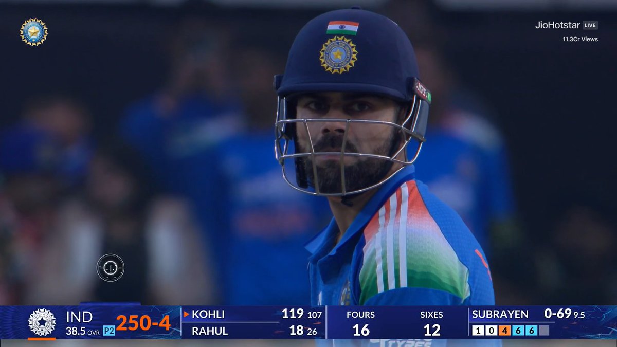 CricCrazyJohns's tweet image. 4,6,6,4 BY KING KOHLI IN THE 39th OVER...!!!!! 🥶