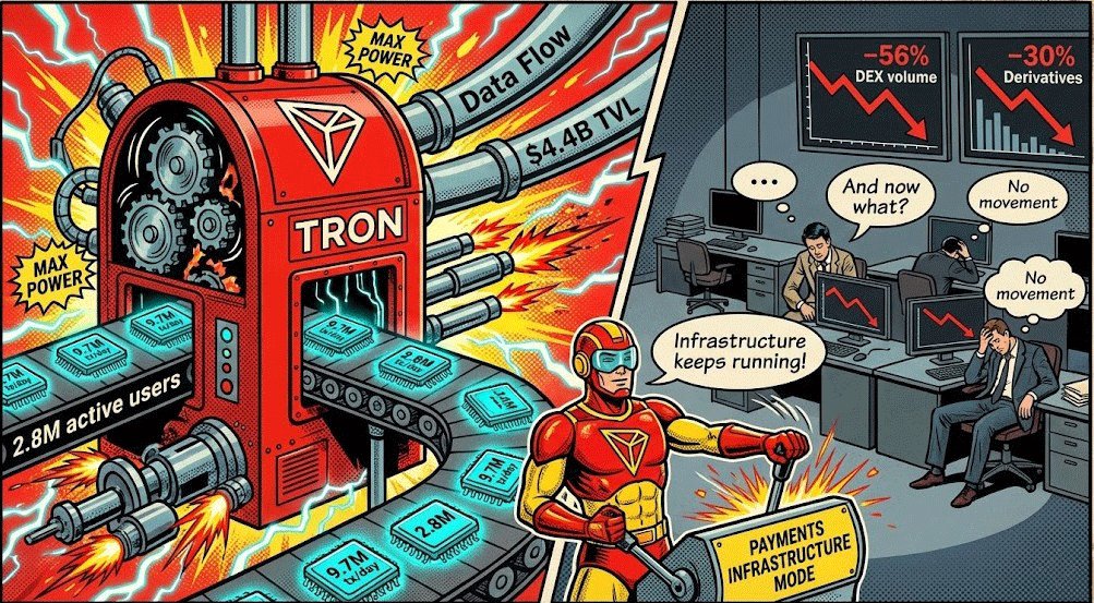 cripto_t's tweet image. TRON: LA RED QUE SE NO MUEVE PERO SE MUEVE TODO A TRAVÉS DE ELLA criptotendencias.com/altcoins/anali…