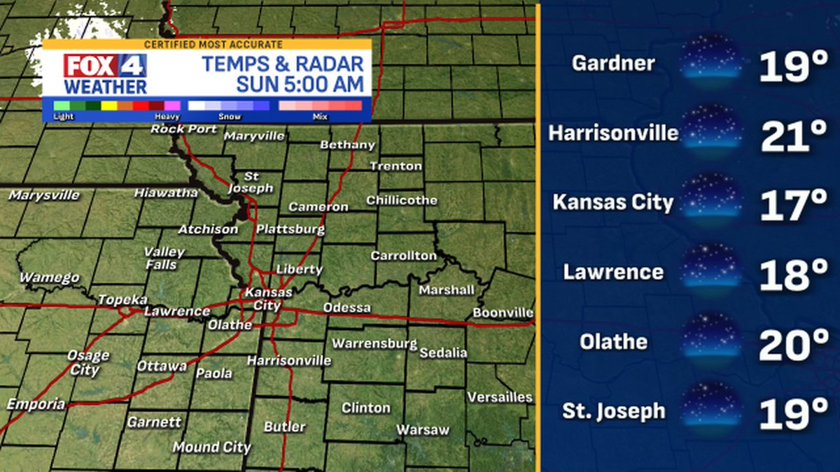 fox4wx's tweet image. Here are the latest weather conditions around #KC #mowx #kswx #kcwx #fox4kc