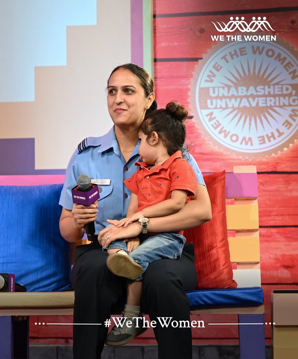 BDUTT's tweet image. Today @WeTheWomenAsia , Wg Cdr Poonam Gulia and Flt Lt Antara Ravi Mehta reminded us why the Indian Air Force isn’t just a service. In their words, the sky is the limit is not just a metaphor, it’s a daily truth that they live. Behind their uniform lies a life of grit, grace and…