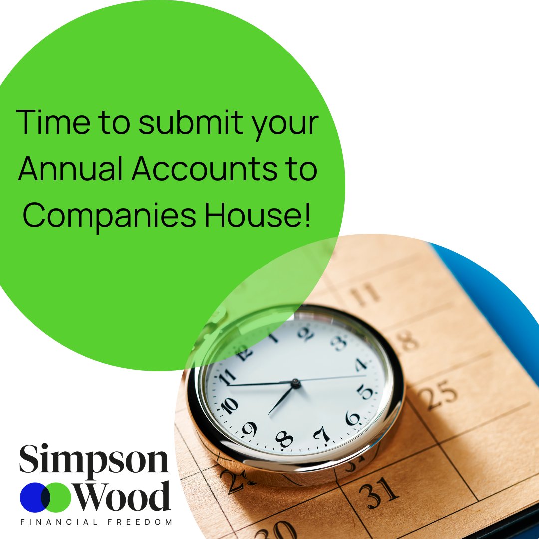 It's the last day to submit your Accounts to Companies House for the financial year ending 28th February 2025.
#Hudderfield #SimpsonWood #AccountsDeadline #YearEnd #FinancialYear
simpson-wood.co.uk