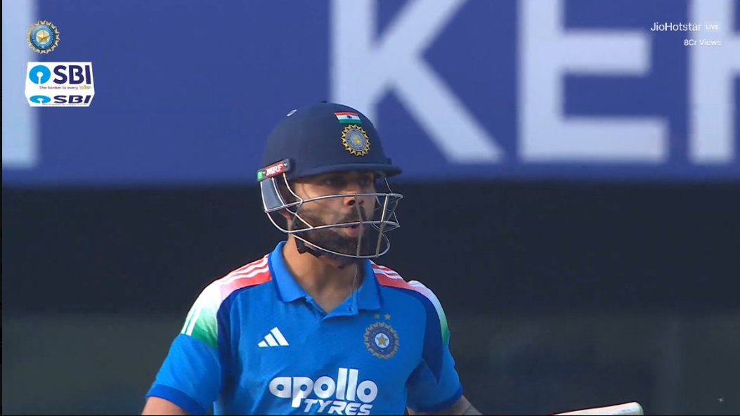 akrex_'s tweet photo. Kohli's reaction was enough to tell what kind of a catch it was.  If people blame Ruturaj Gaikwad for this dismissal then we're doomed as a Cricketing nation.
@Ruutu1331 #RuturajGaikwad https://t.co/pQL3ZjWedn