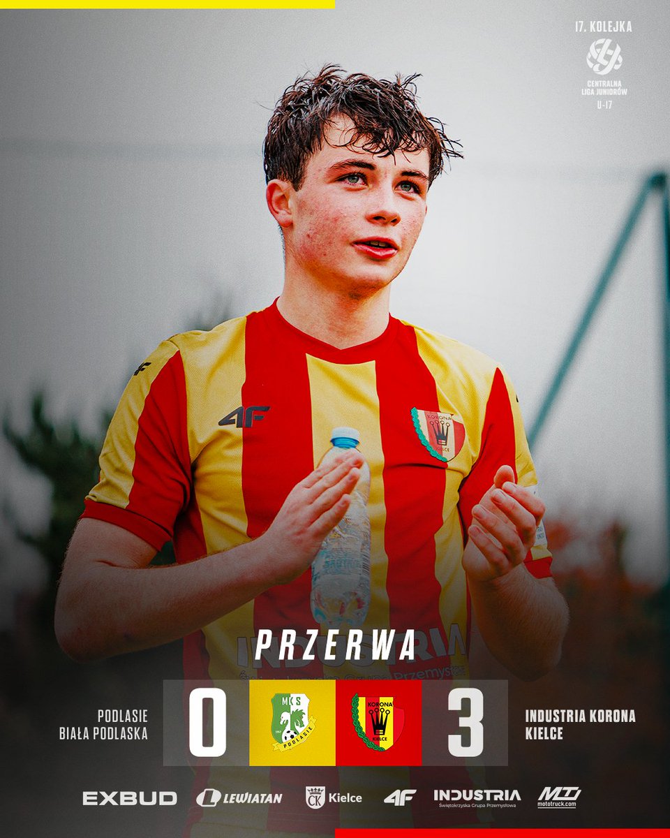 [𝐂𝐋𝐉𝐔𝟏𝟕] ⏸️ Po 45 minutach Koroniarze na prowadzeniu! ✊

Dwie bramki strzelił Marcin Modras, a jednym trafieniem popisał się Dominik Błaszczyk! ⚽
__
<a href="/SGP_INDUSTRIA/">ŚGP INDUSTRIA</a> #industria