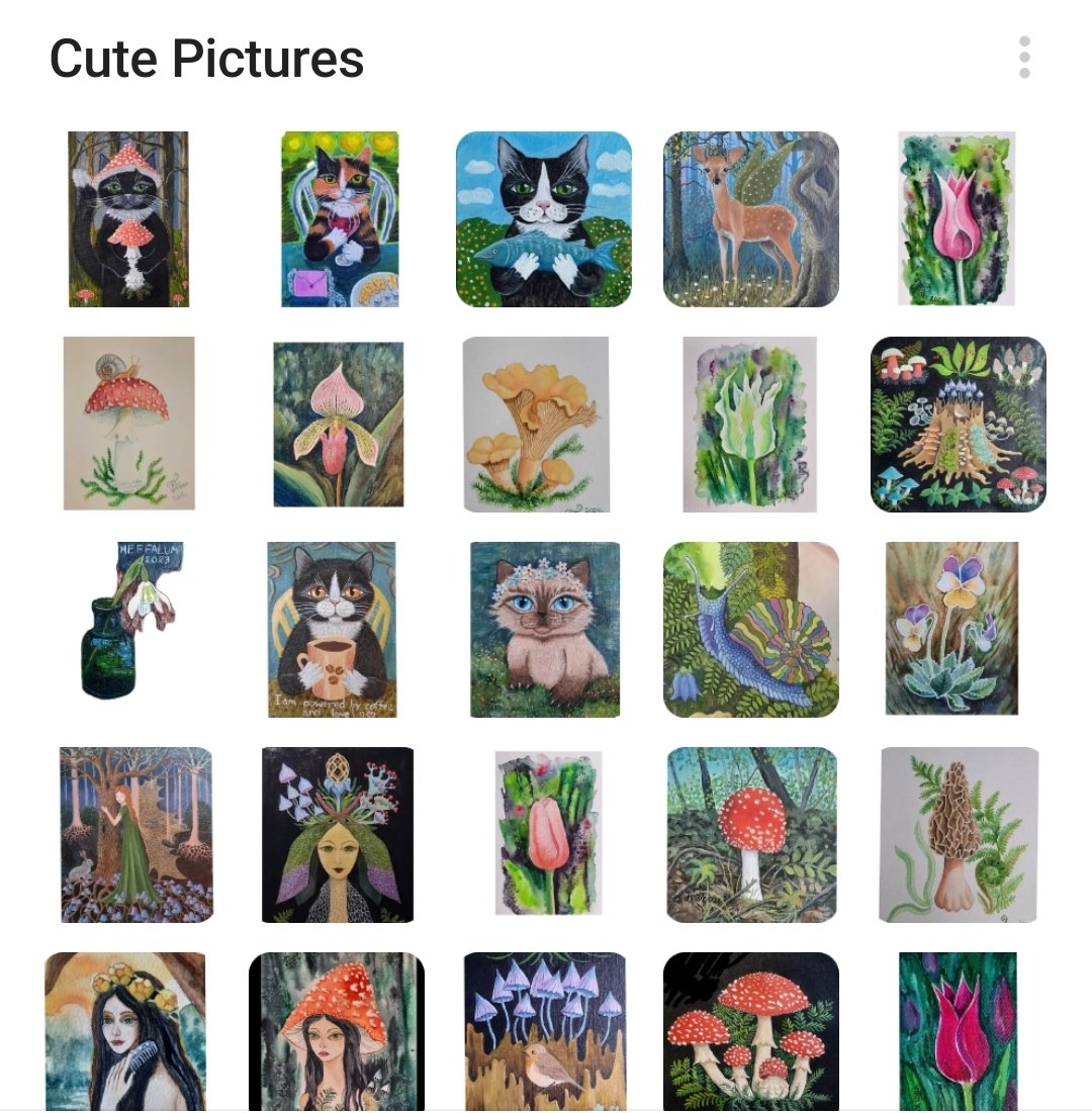 Друзья, я создала набор стикеров из своих картин в Telegram 🐌🍄
Надеюсь, вам понравится ☺ Там котики, цветы и грибы  в основном ❤️ Лайк  Шер
t.me/addstickers/MI…