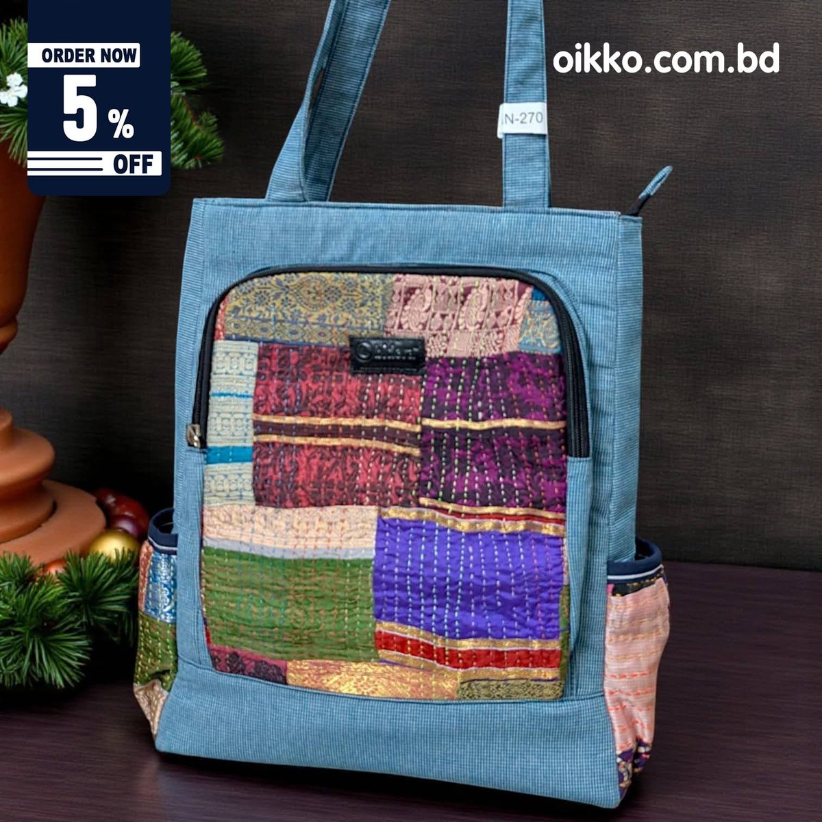 oikkosmestore's tweet image. Handmade. Durable. Stylish. 
Our Denim Patchwork Ladies Bag is the perfect everyday carry—lightweight, unique &amp;amp; ready to go!

🔥5% OFF — Limited stock!
DM to order.

#DenimBag #PatchworkStyle #HandmadeFashion #DailyCarry #ShopNow
