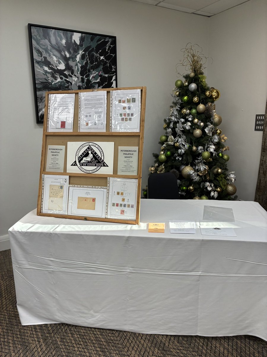 Peterborough and District Philatelic Society tweet media