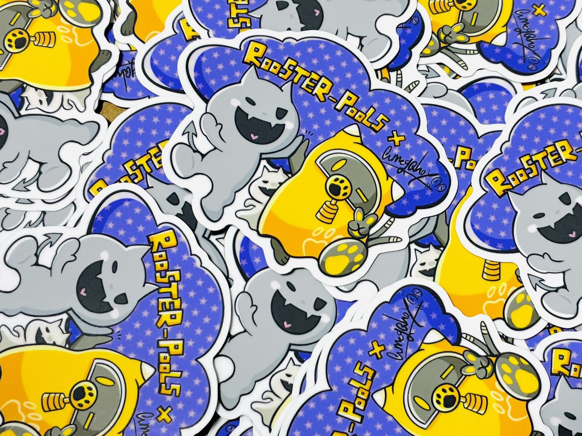 【超お知らせ】
この度クリマにて😈るんさんとのコラボステッカーを出させて頂きます！
ばいきんちゃんとおばけちゃん😈👻とゼノのステッカーを描かせて頂きました〜！

るんさんデザインverのステッカーは M-389
私デザインverのステッカーは L-2
にて購入できます🥳
是非コンプしてね！

#クリマ