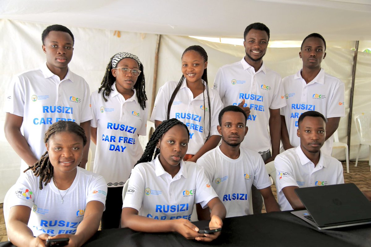 Grateful to everyone who joined us today. Together with partners, SACRA provided free screenings and health education promoting physical wellness. Healthy bodies, informed communities! 💛 #Rusizicarfreeday