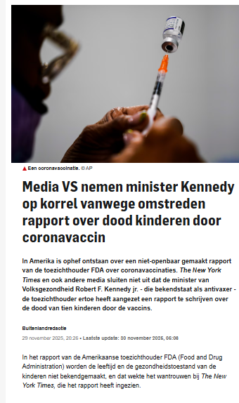 Kijk een aan, <a href="/RobertKennedyJr/">Robert F. Kennedy Jr</a> heeft weer eens raak geschoten. Iets dat inmiddels wel bekend is maar niet uitgesproken mocht worden is washingtonpost.com/documents/3042… in deze brief wel benoemd. Dat media hier zo rabiaat op reageren laat zien dat er echte angst is voor de miljarden
