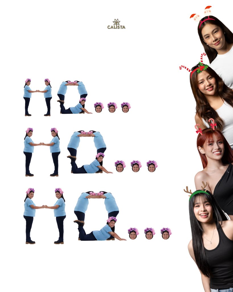 It's Christmas time, it's Christmas! 🎄

Our all-purpose kween has spoken — stream 'Christmas Rush' and 'Christmas in the Philippines' this December… we might just have a little surprise for you 👀

#CALISTA #CalistaPH #CalistaFOUR