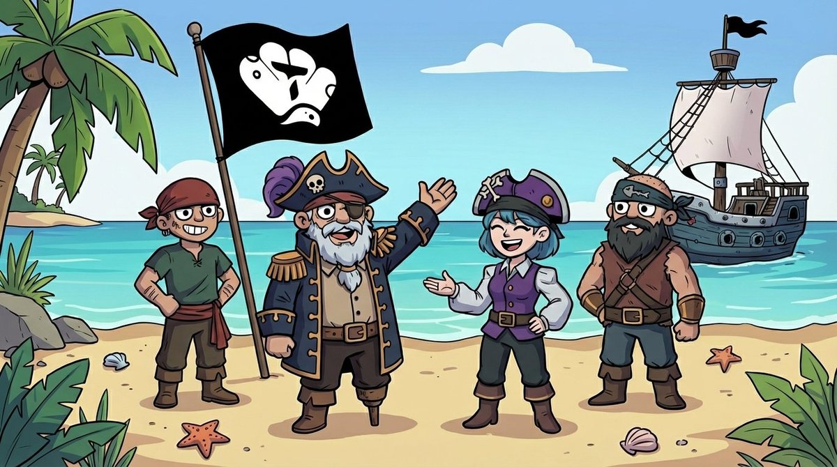 Ahoy, Sailors 🦜

Are ye touchin’ grass today or sailin’ the wild seas and conquerin’ new lands? 🏴‍☠️